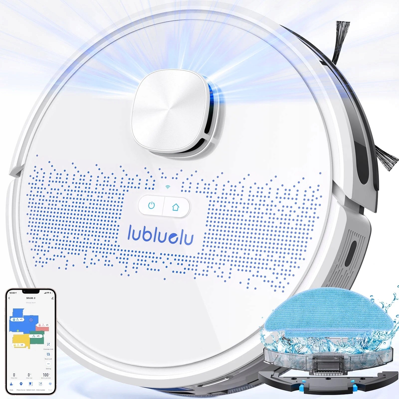 Cleaning robot Lubluelu SL60D white