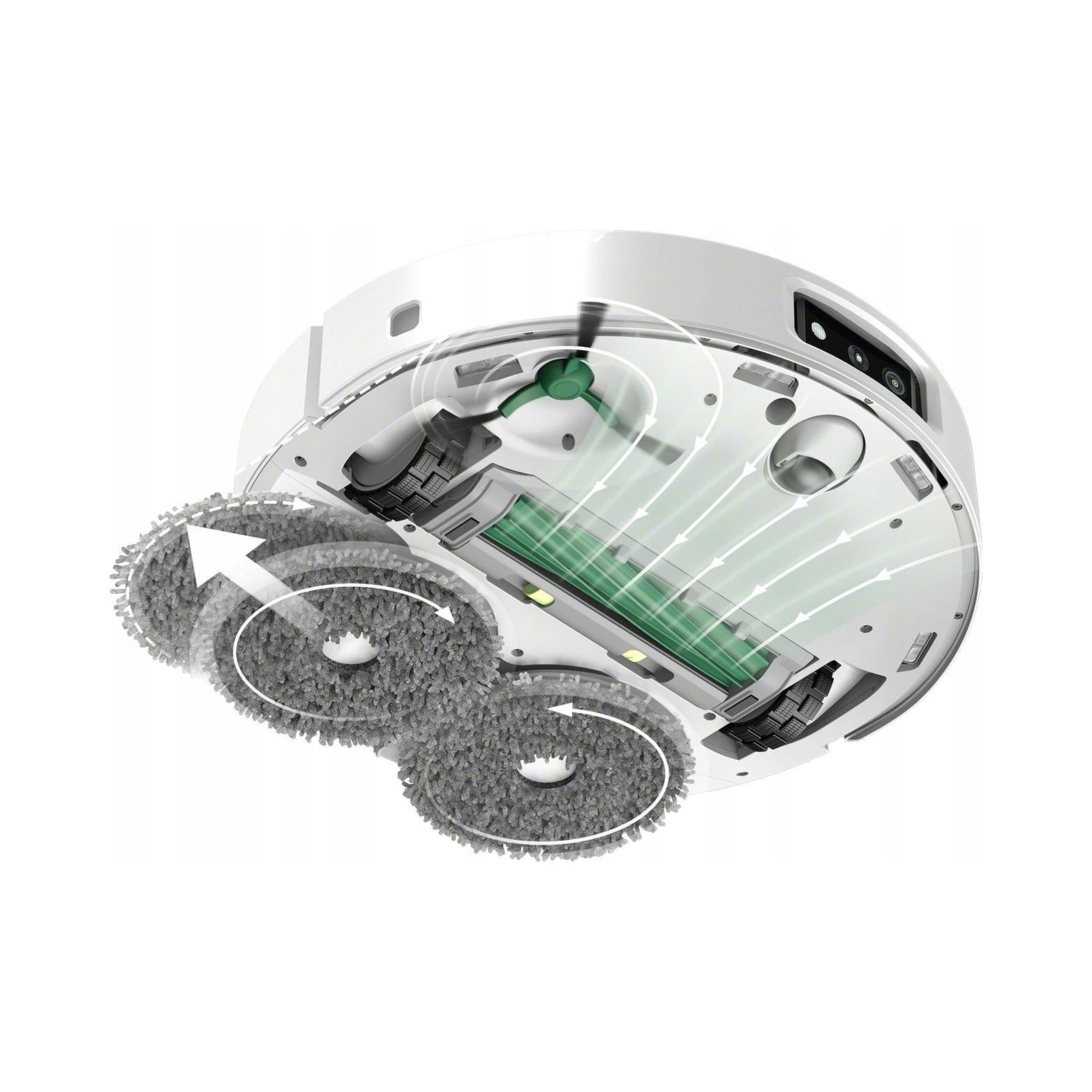 Cleaning robot iRobot Roomba Plus 505 Combo Autowash White Packaging status original