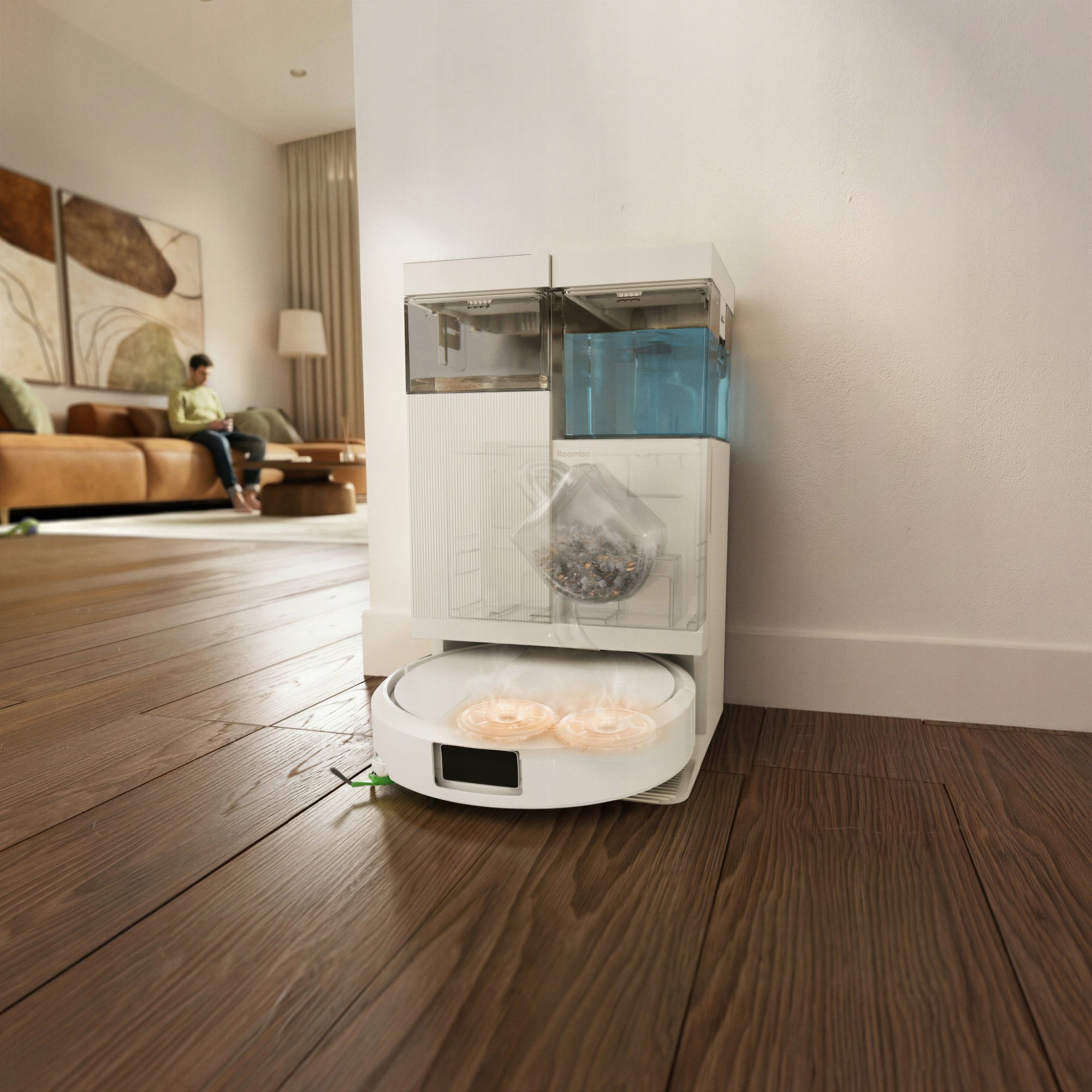 Cleaning robot iRobot Roomba Plus 515 Combo white Manufacturer code iRobot Roomba Plus 515 Combo + Stacja Piorąca