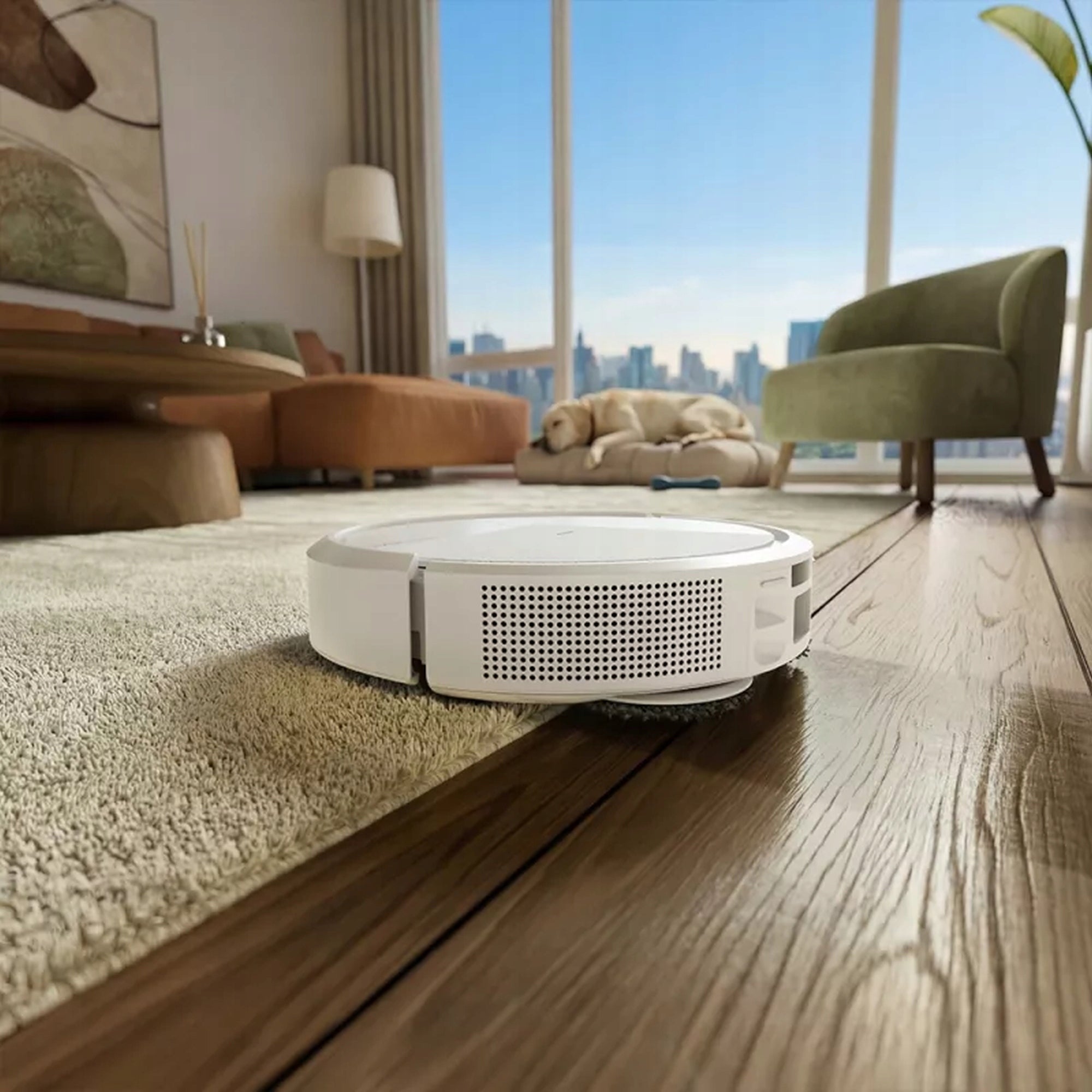 Cleaning robot iRobot Roomba Plus 515 Combo white Packaging status original