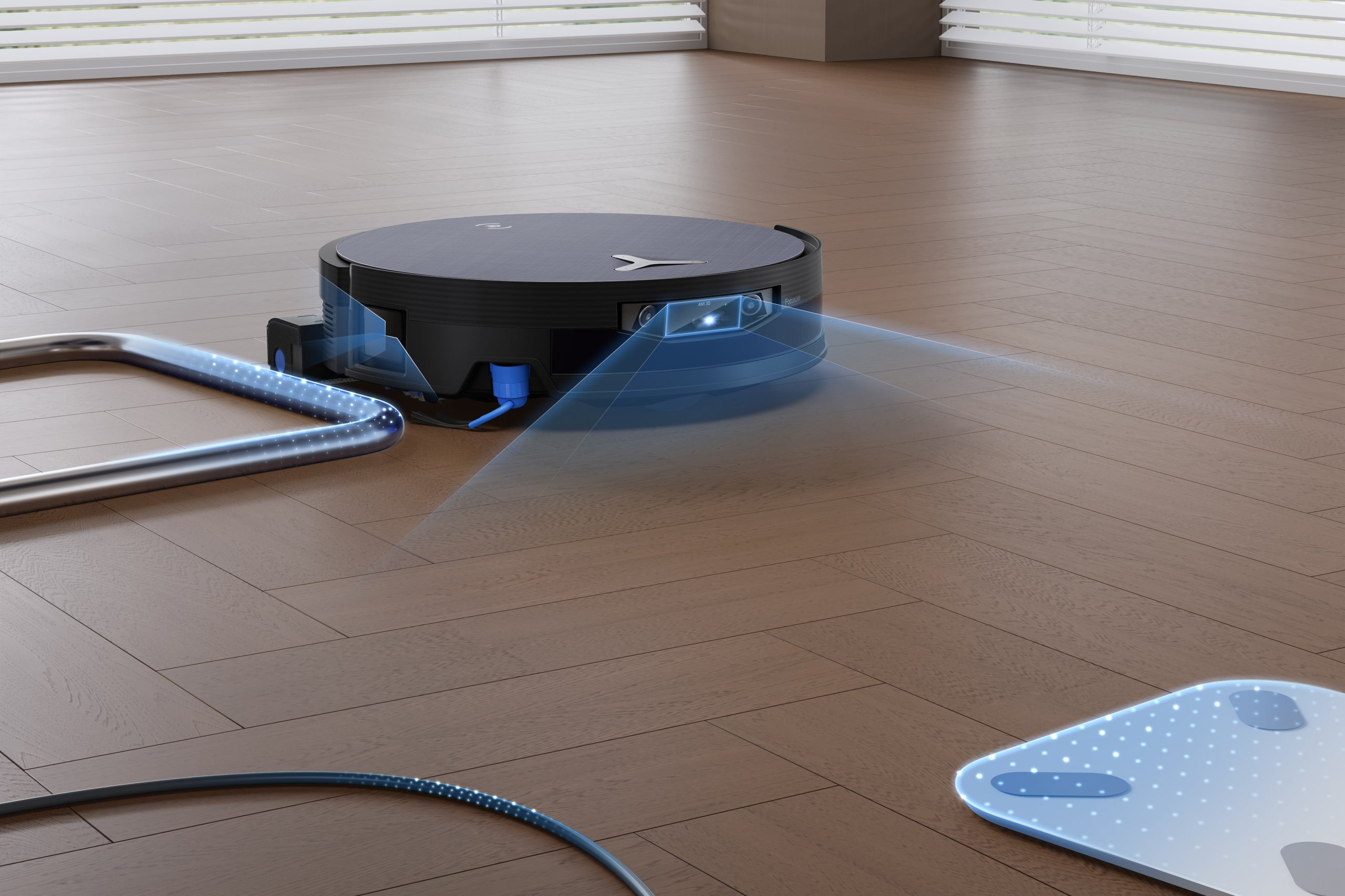 Cleaning robot mopping Ecovacs DEEBOT X12 OmniCyclone + washing station Model X12 OmniCyclone