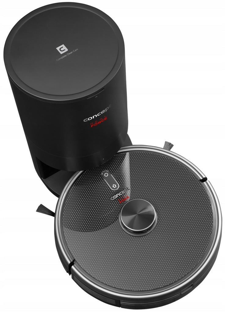 Cleaning robot with mopping Concept VR3520n 3in1 Rooplan docking station Manufacturer code VR3520N