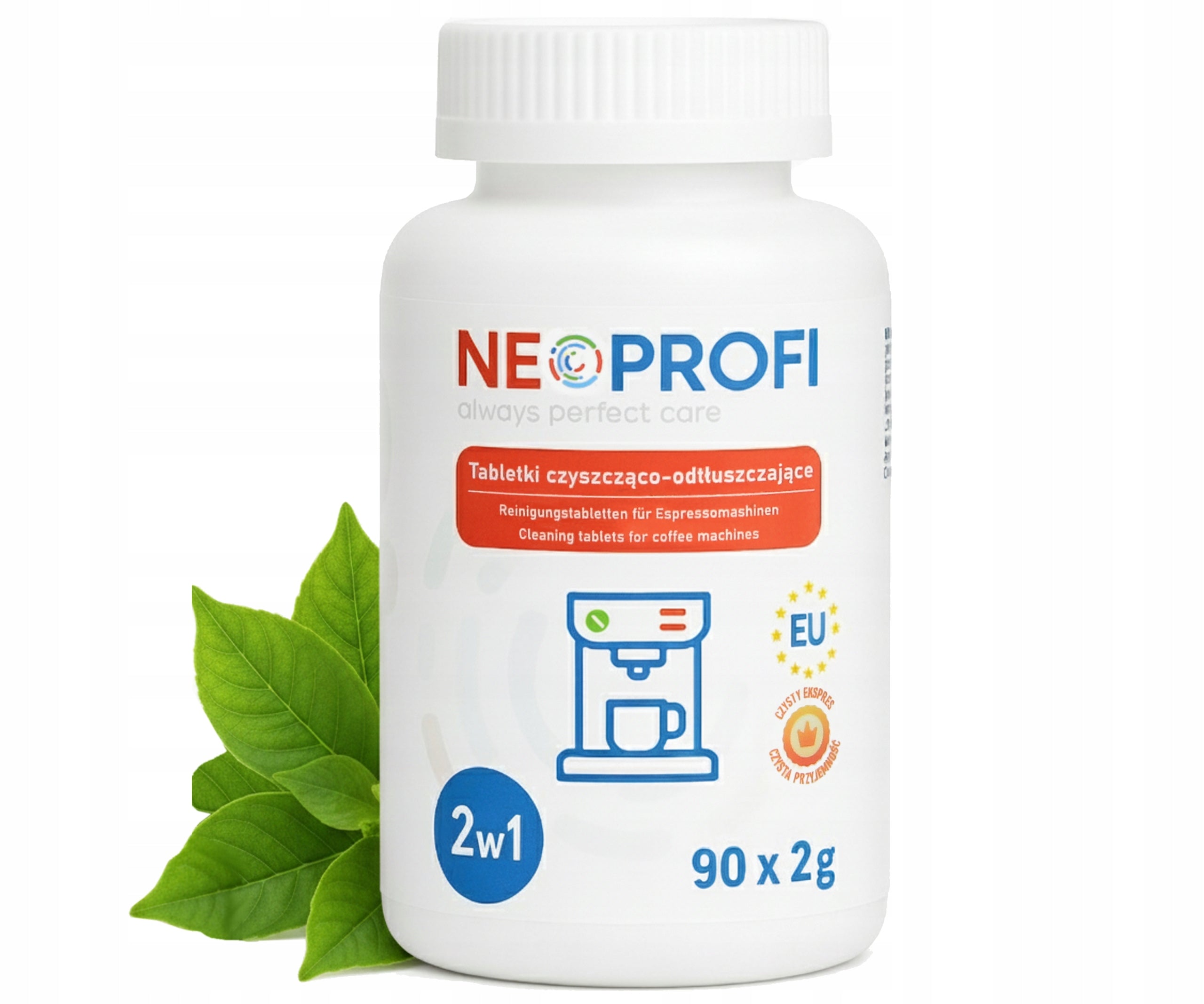Cleaning tablets Neoprofi 90pcs 2g for coffee machines UNIVERSAL