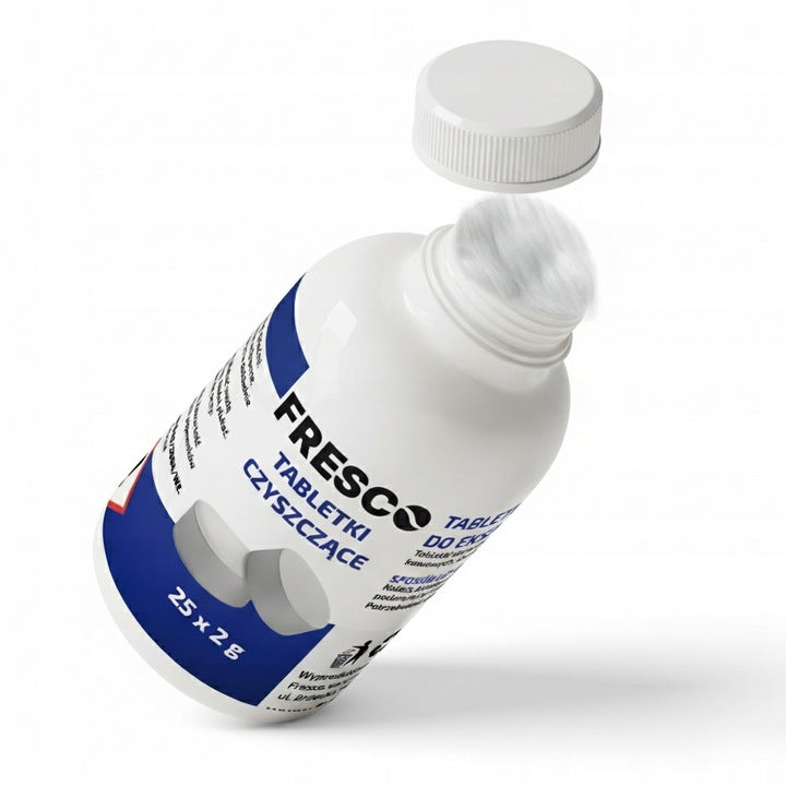 Cleaning tablets for FRESCO machine 25 pcs x 2 g