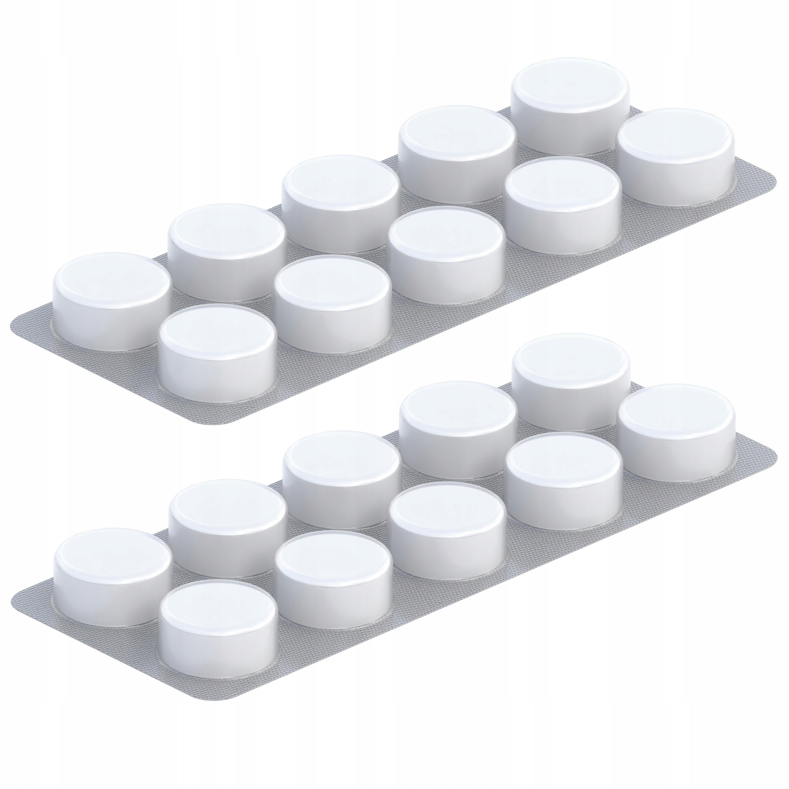 Cleaning tablets for espresso machine + degreasing 20 pieces - universal Packaging status original