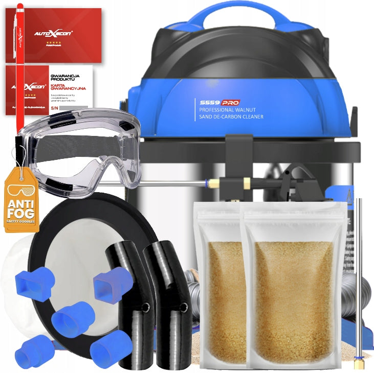 Cleaning valves S559/X559PRO PRO+2KG gunpowder + 23 FULL 1400watt ADAPTERS Manufacturer code X559PRO