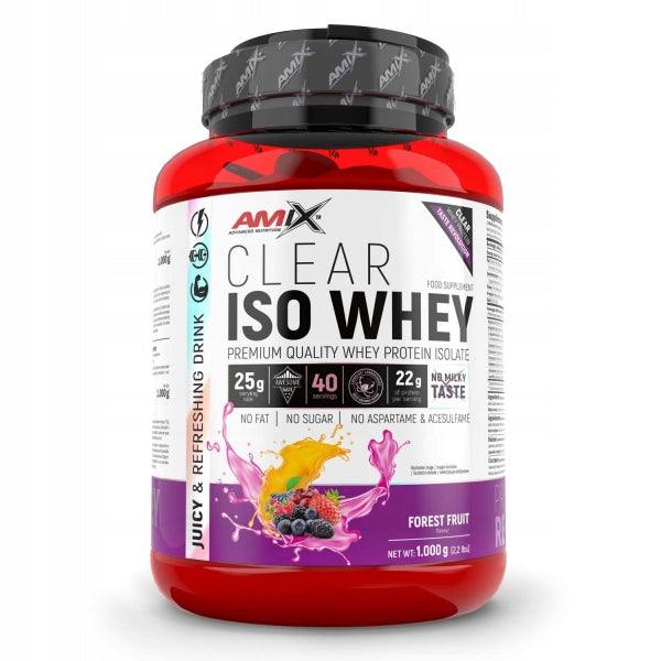 Clear Iso Whey 1000g forest fruits