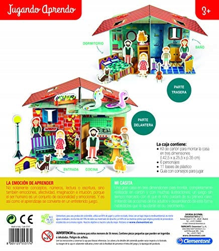Clementoni 55317 Little House, Multicoloured Brand Clementoni