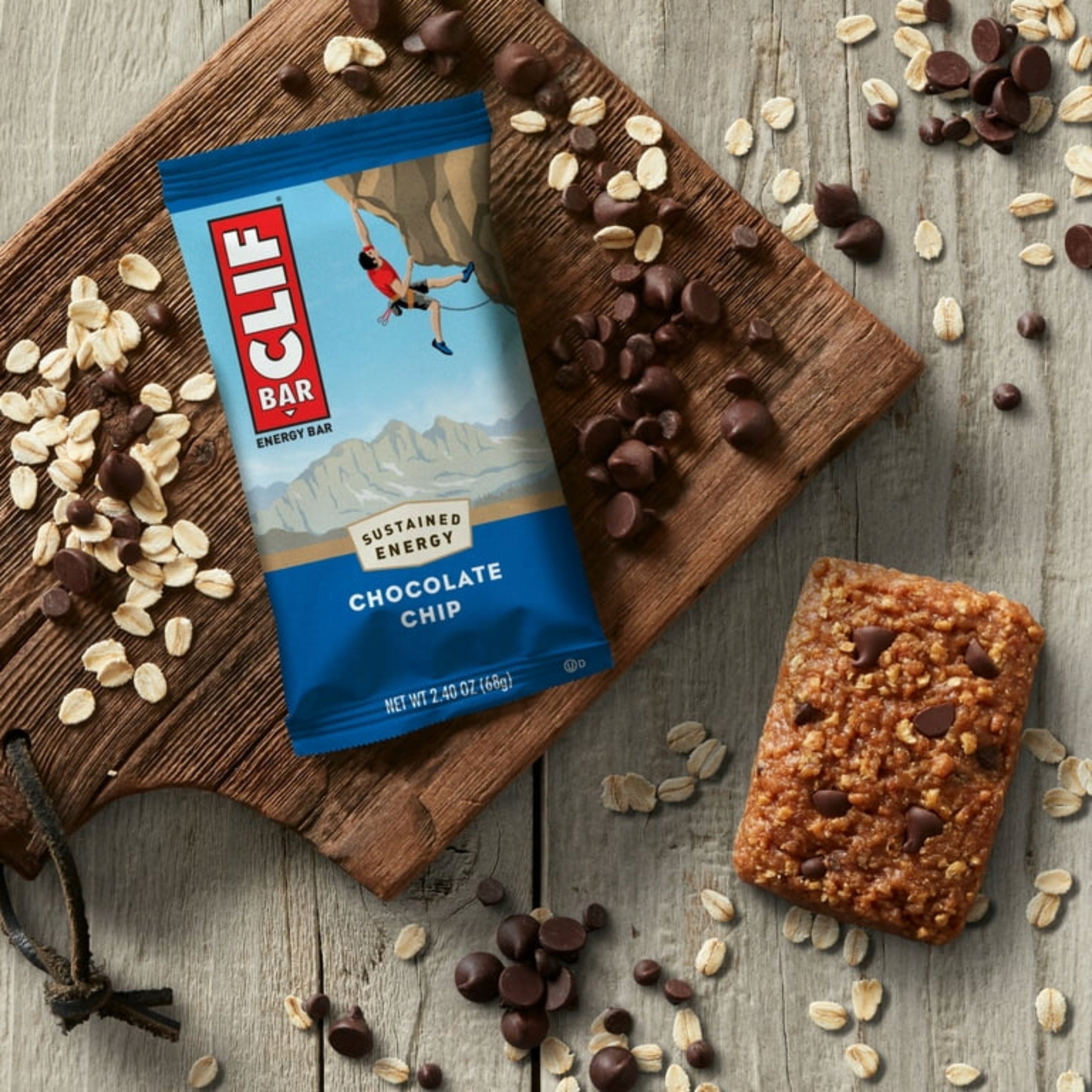 Clif Bar Chocolate Chip Energy Bar 68 g 12 Pieces Expiration date at least six months from the date of purchase