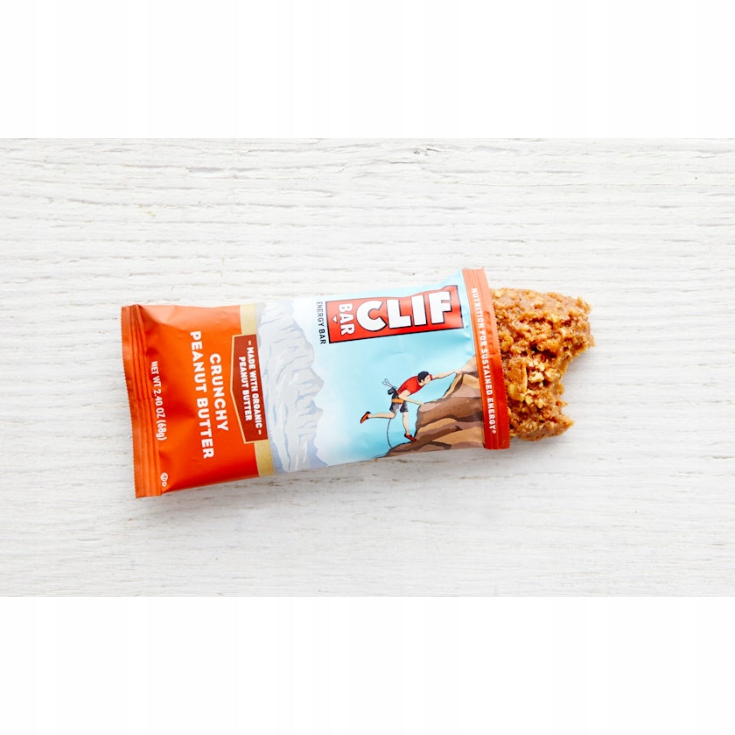Clif Bar Crunchy Peanut Butter Energy Bar 68 g 12 Pieces Expiration date at least six months from the date of purchase
