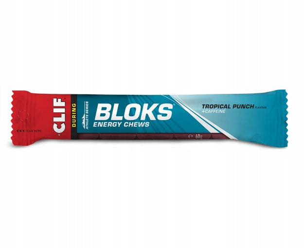Clif Bloks Tropical Punch Fruit Energy Jelly (with Caffeine) 60 g