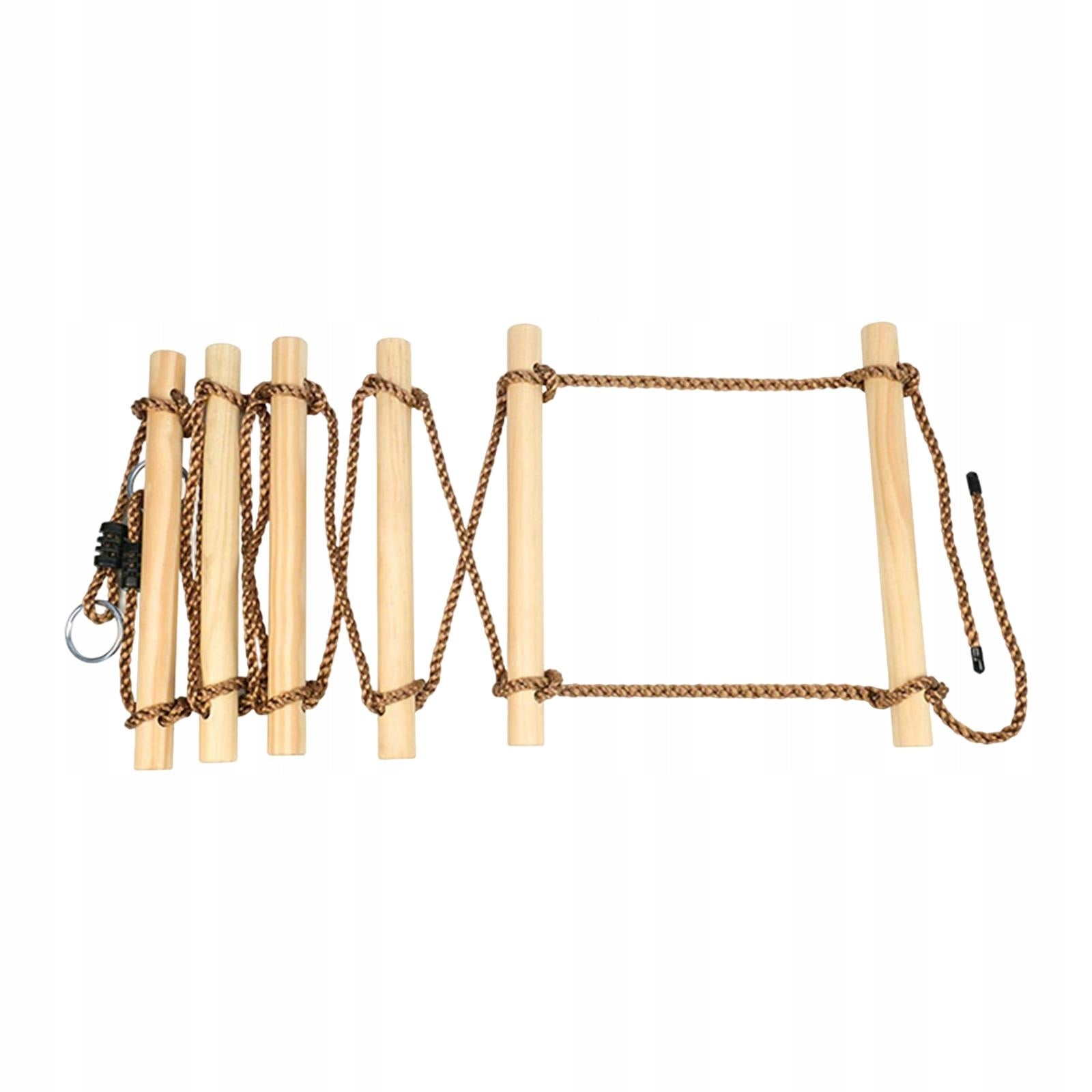 Climbing Rope Ladder for Kids Children, 6 Wooden Rungs Climbing Ladder Manufacturer code 14266042137