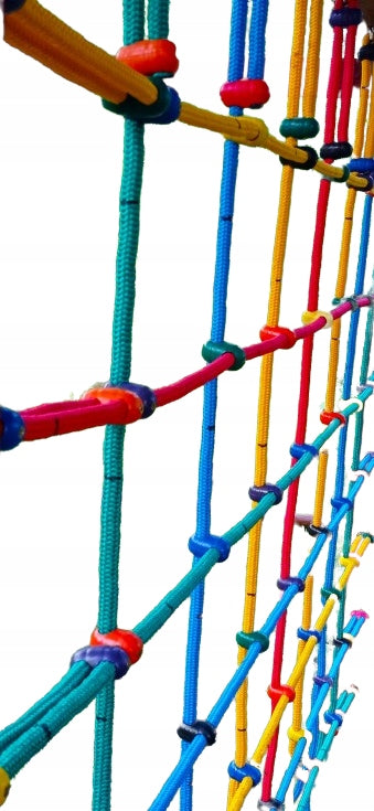 Climbing net 0,75m x 2m, rope 16 mm