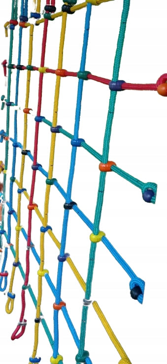 Climbing net 1,25mx2m, rope 14mm Brand Bosman
