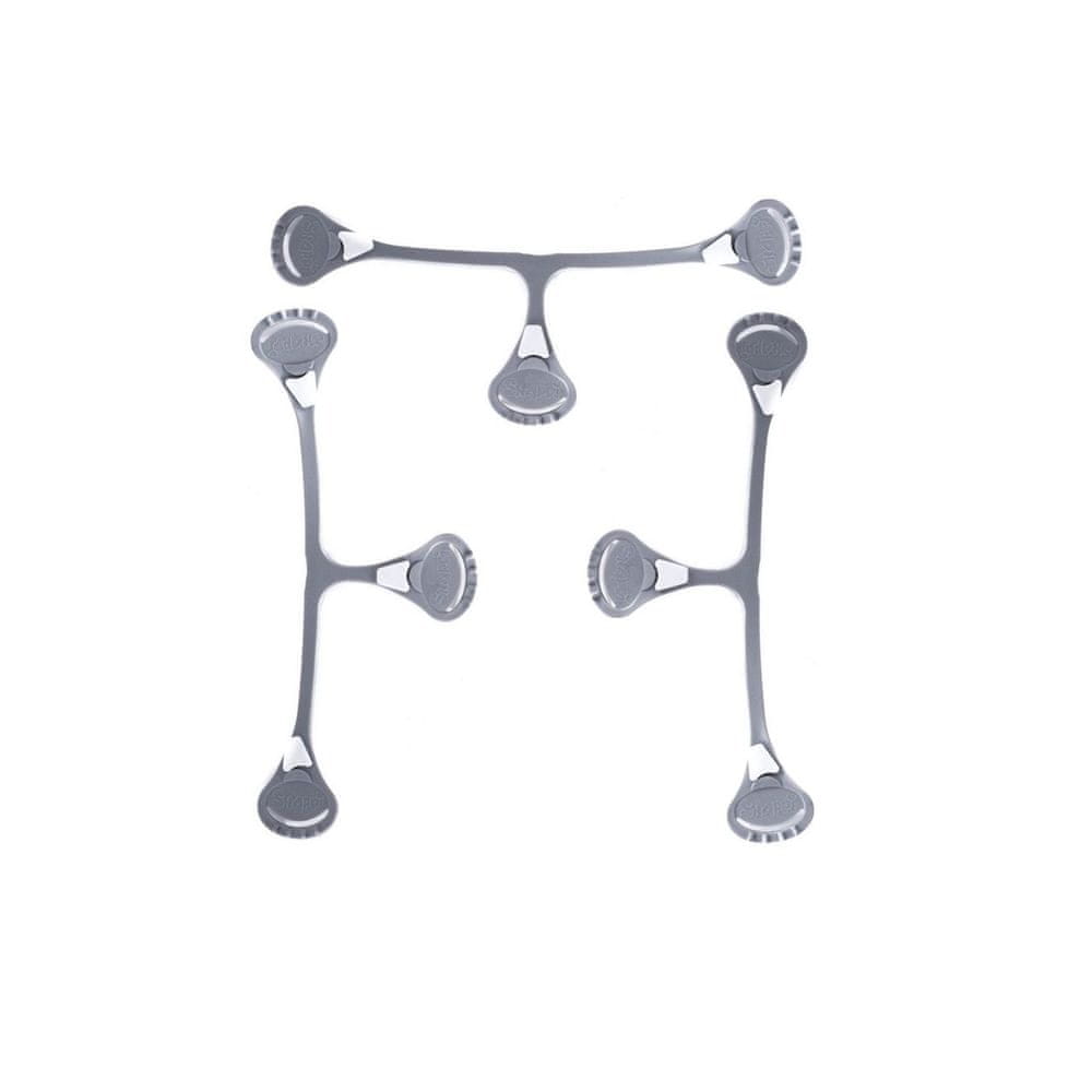 Clip XKKO Snappi (3 pcs.), grey