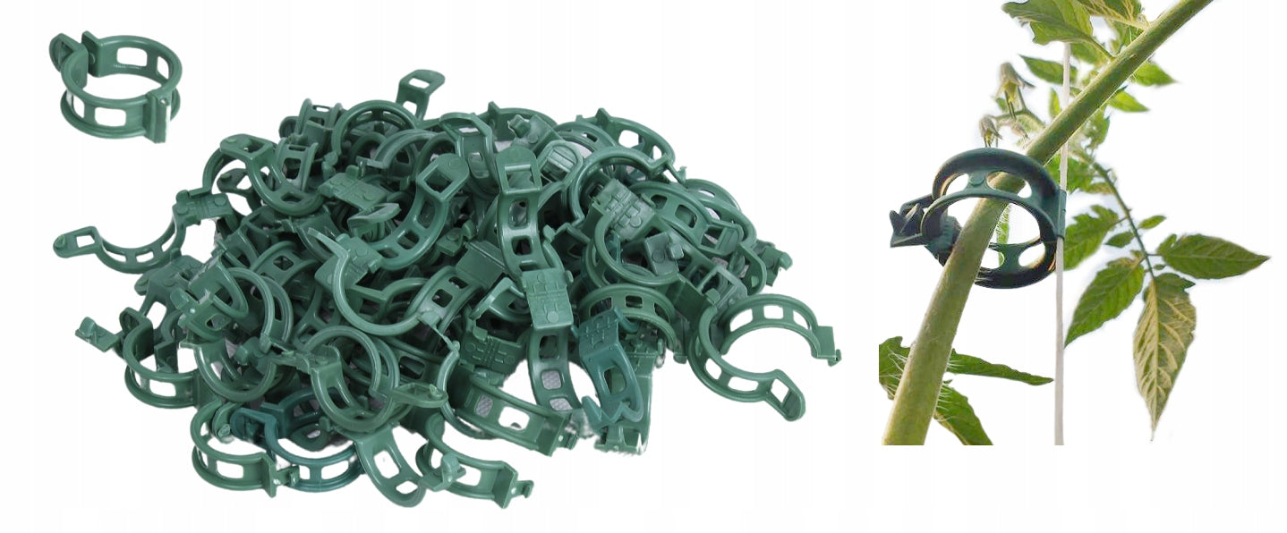 Clip clips for tomato and bean plants, 200 pcs