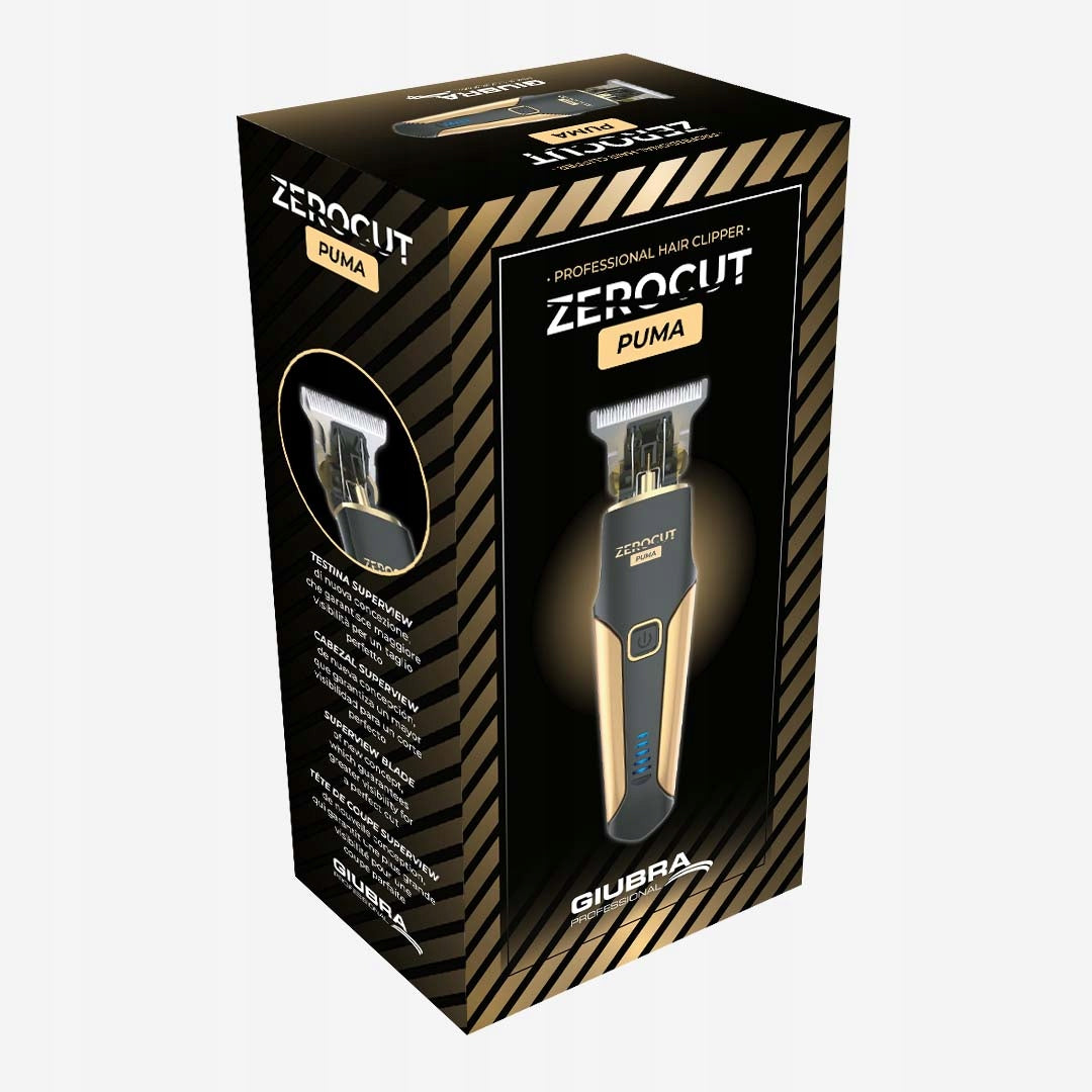 Clipper Giubra Italia cordless black 4 settings