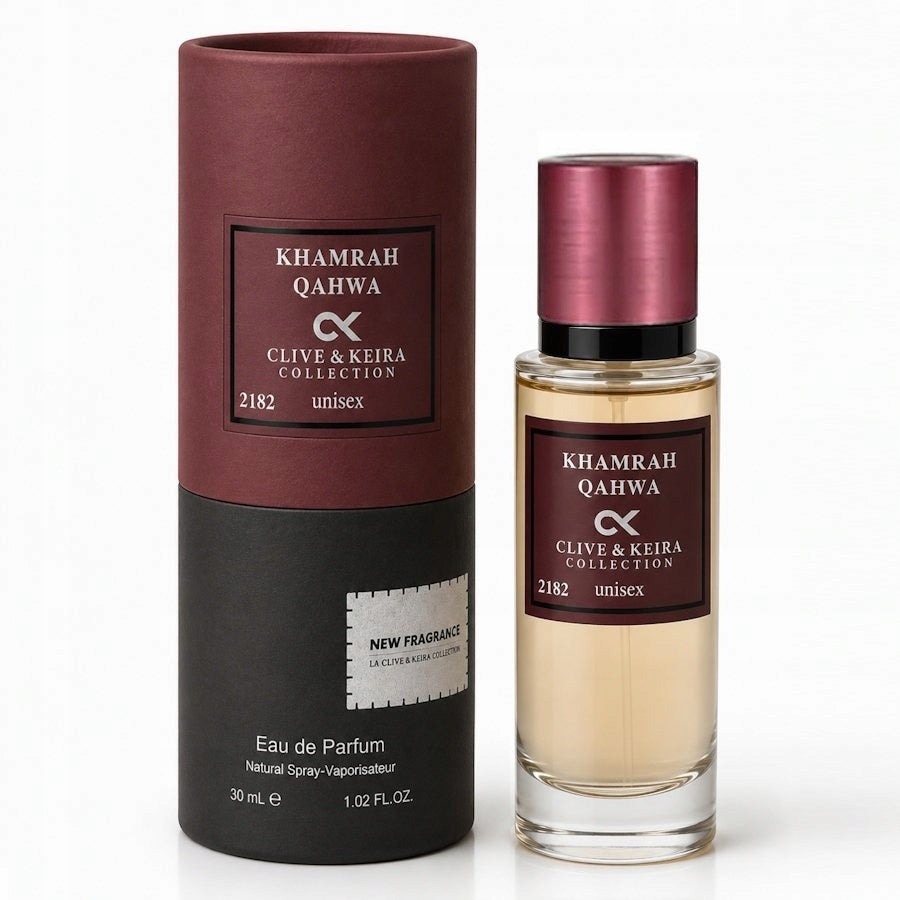 Clive & Keira 2182 Khamrah Qahwa unisex perfume 30ml