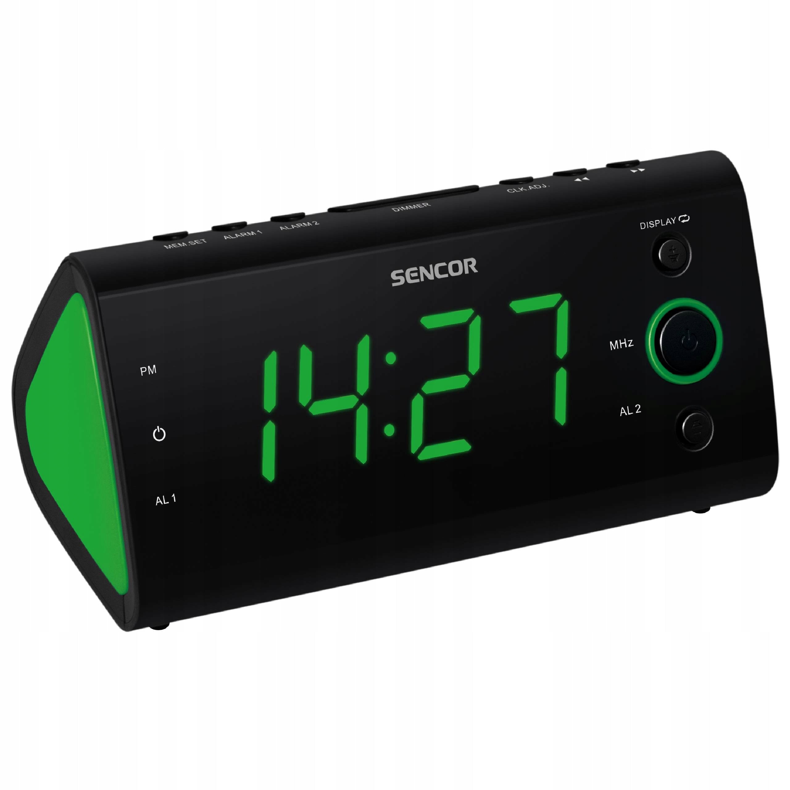 Clock Radio Digital Clock Sencor SRC 170 GN