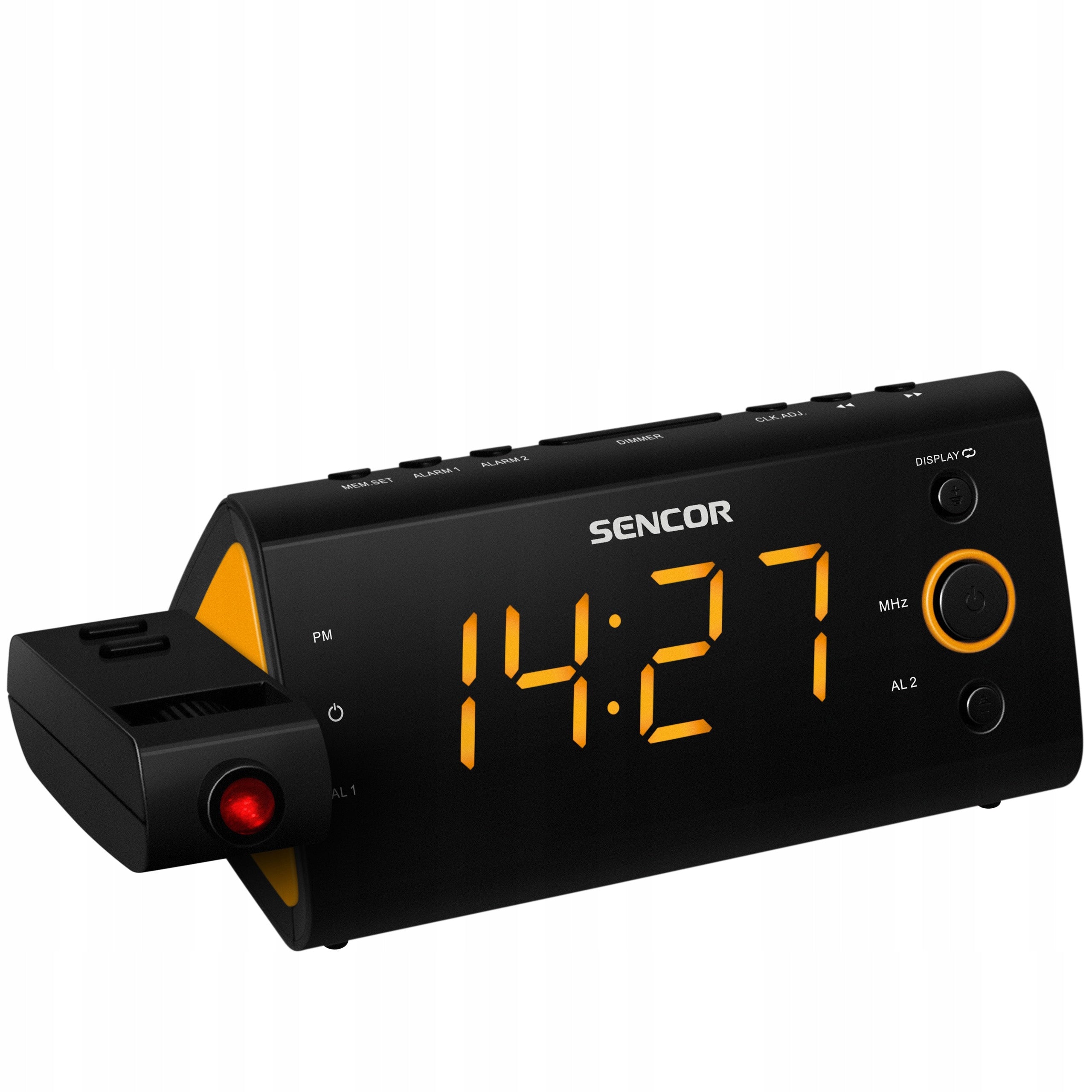 Clock Radio with Time Projector Sencor SRC 330 OR