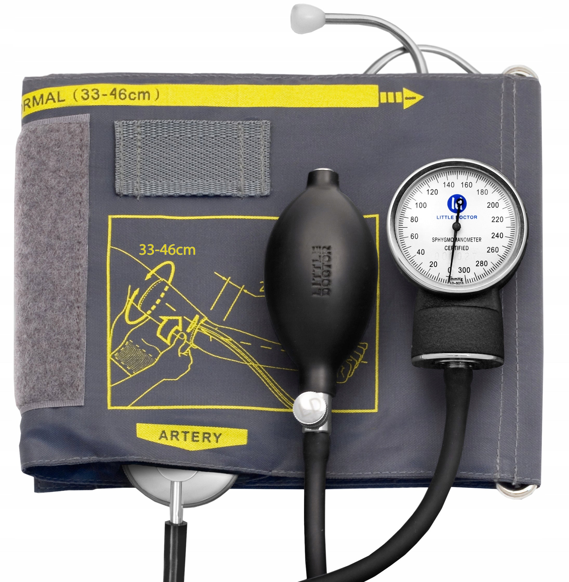 Clock blood pressure monitor Little Doctor LD-60 shoulder 33-46cm