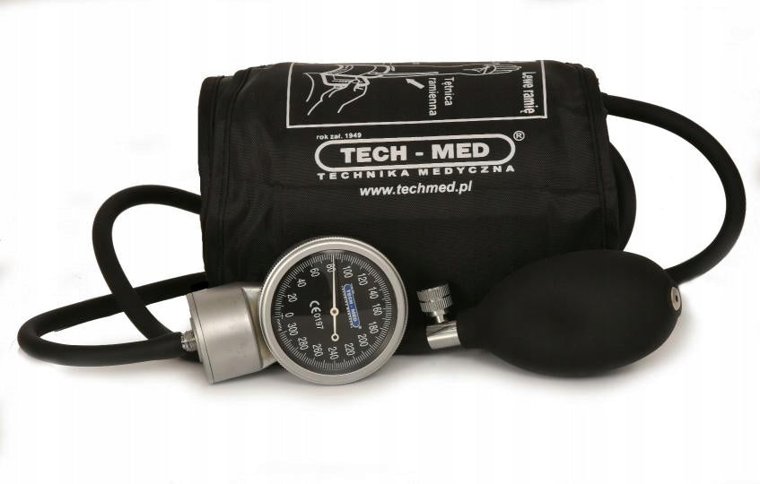 Clock blood pressure monitor TECH-MED TM-Z for shoulder / dial black