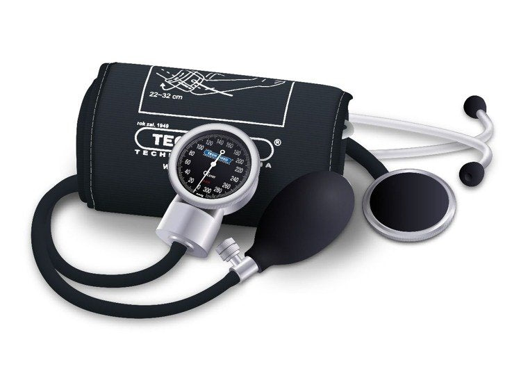 Clock blood pressure monitor with headphones TM-Z/S TECH-MED