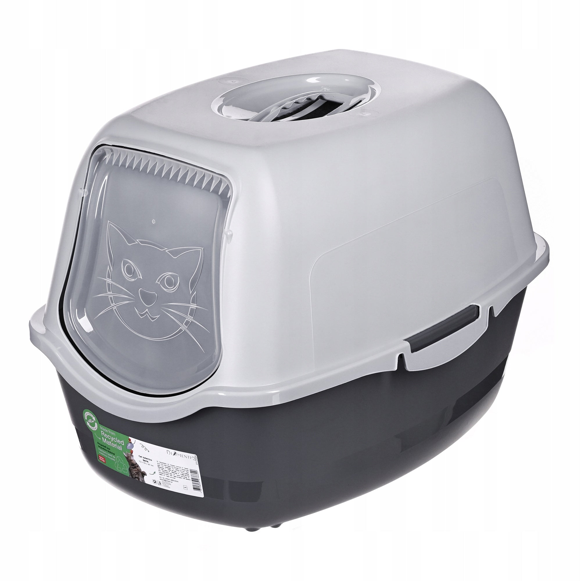 Closed Large XL Litter Cat Cuvette with Graphite Filter DIAMENTIQ