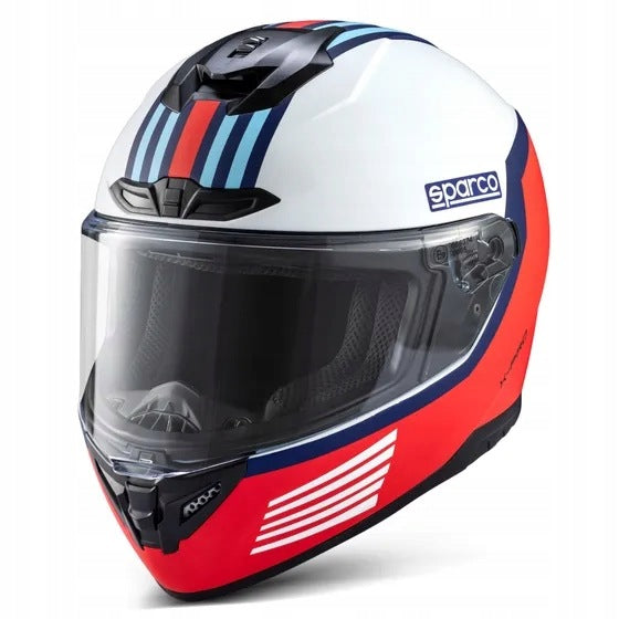 Closed helmet SPARCO CLUB X-PRO ECE R22-06 Martini Racing size. L