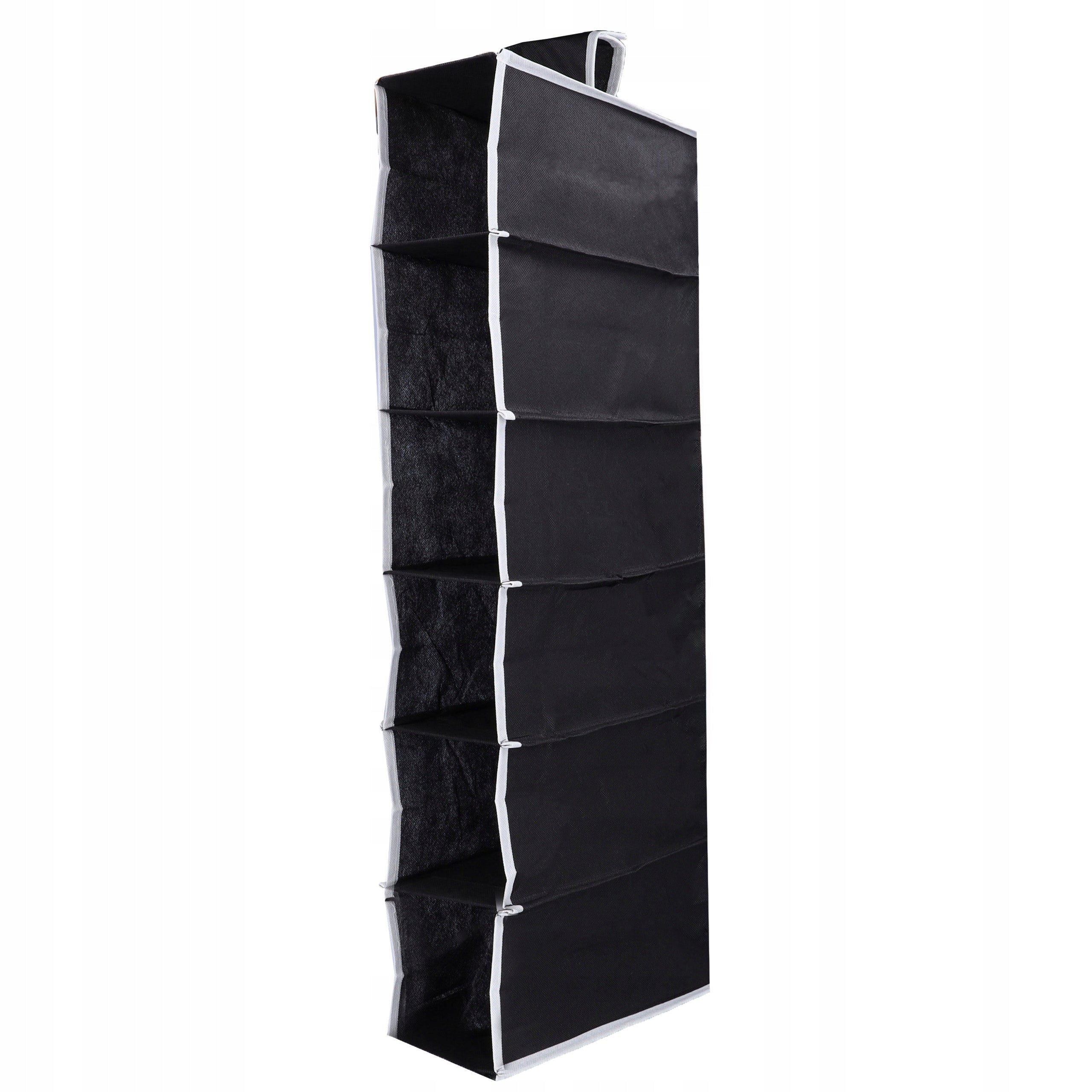 Closet Organizer Hanging Bookcase 6 Shelves Hanger Textile Shelf for Clothes Packaging status original