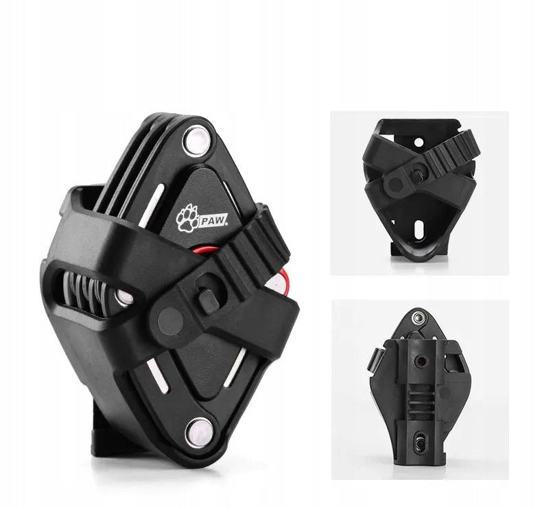 Closure bicycle security folding lock zinc alloy PAW Kind folding lock