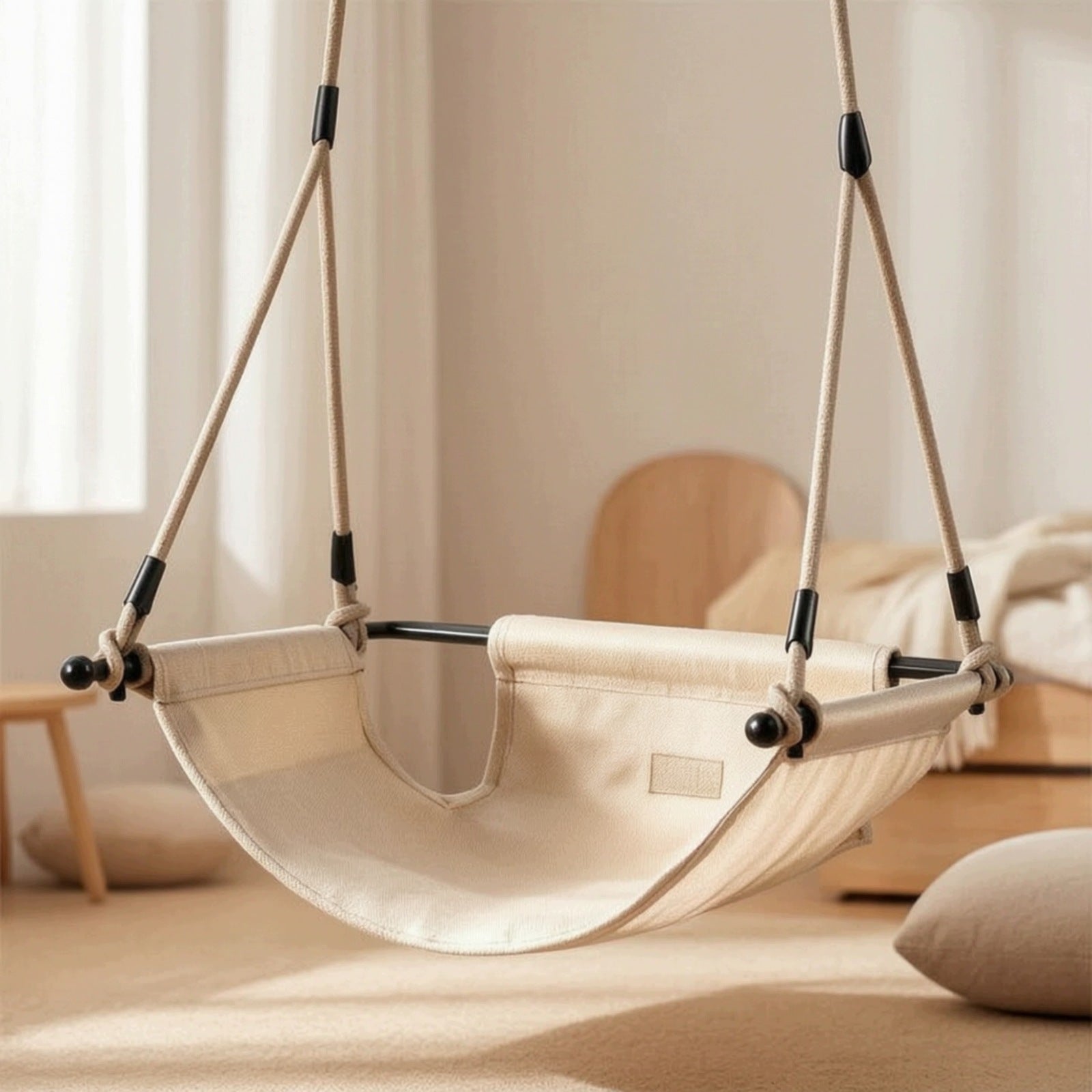 Cloth Hanging Swing Indoor Sling Swing Secure for Playroom, Kids, Children Brand no brand