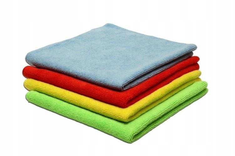 Cloth Microfiber Towel For Polishing Cleaning 30x30 Assorted Colors