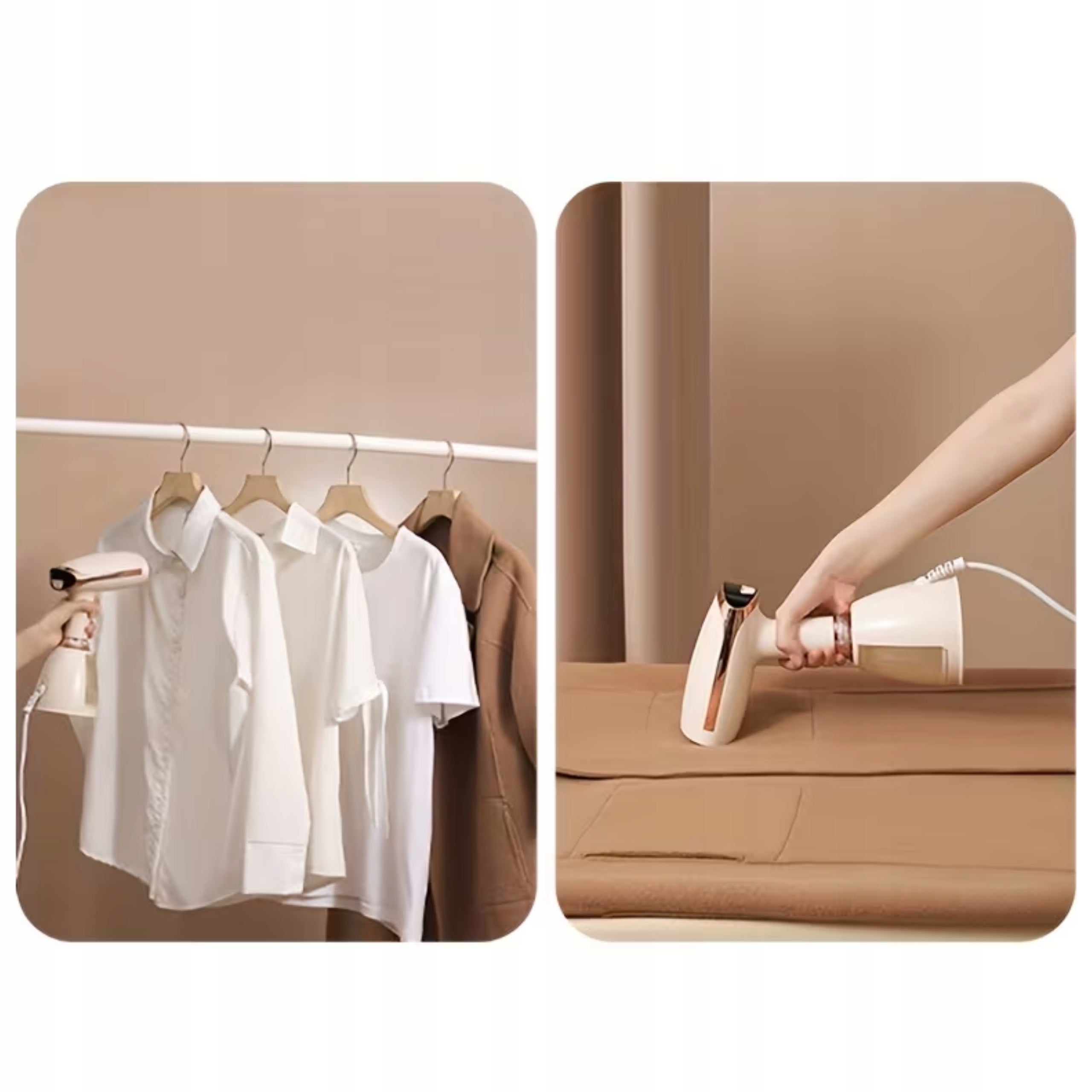 Clothes Steamer 1500W Steamer Handheld Steam Iron 3 Levels Steam Type handheld