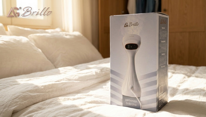 Clothes Steamer STRONG Steam Iron STEAMER 2000W Brillo Uno 50G/MIN Dominant color white