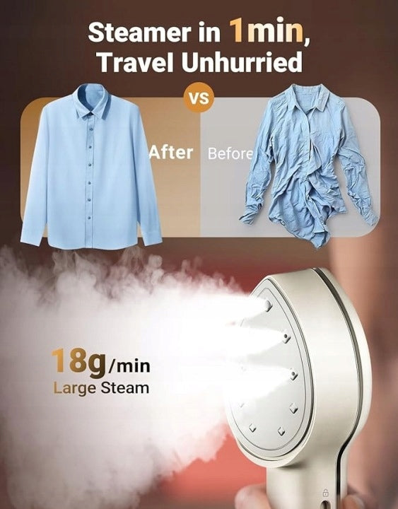 Clothes Steamer Tourist Iron 1000W, 3 in 1 Portable Steamer Brand no brand