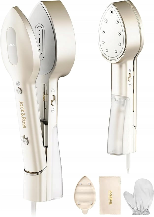 Clothes Steamer Tourist Iron 1000W, 3 in 1 Portable Steamer