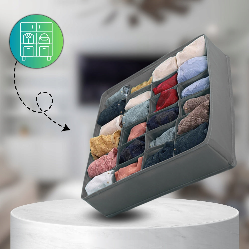 Clothes organizer closet cabinet socks panties grey roomy wardrobe Brand no brand