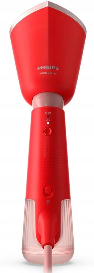 Clothes steamer PHILIPS STH5020/40 Series 5000 Red 1400 W, 0.24 g/mi Functions vertical steam ejection steam flow adjustment