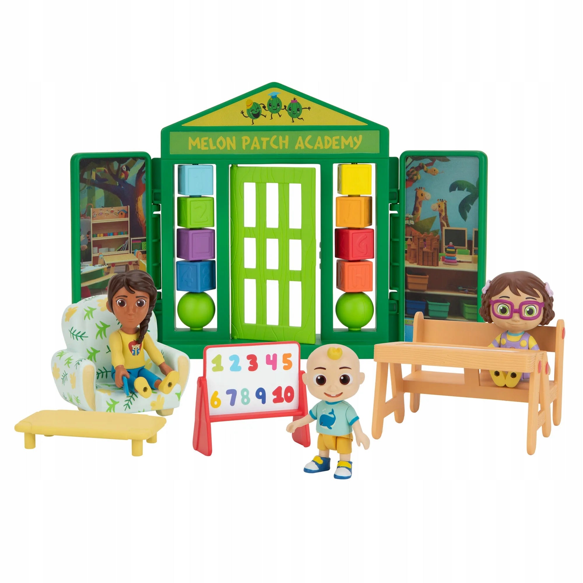 Vaikų darželio figūrėlių rinkinys Cocomelon School Time Jazwares