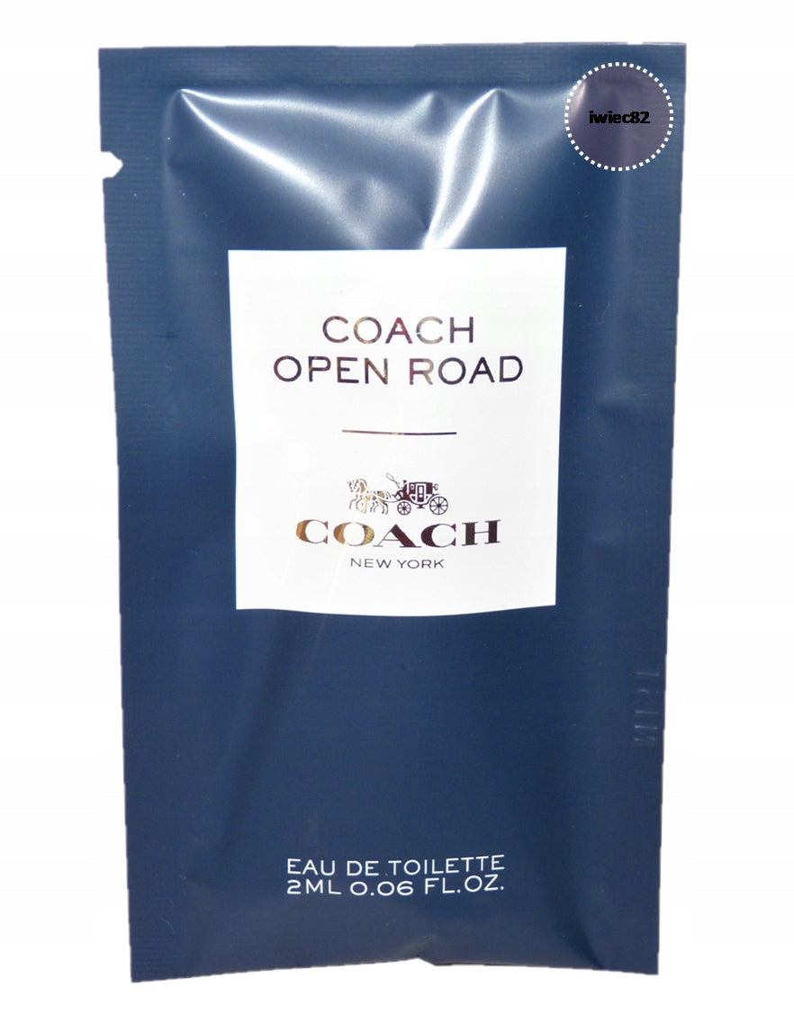 Coach Open Road eau de toilette for men 2 ml