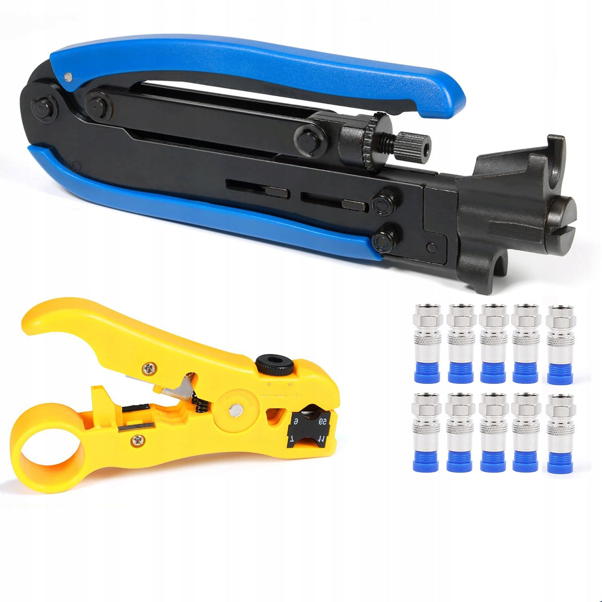 Coaxial Cable Crimping Machine for Cable Crimping Connectors
