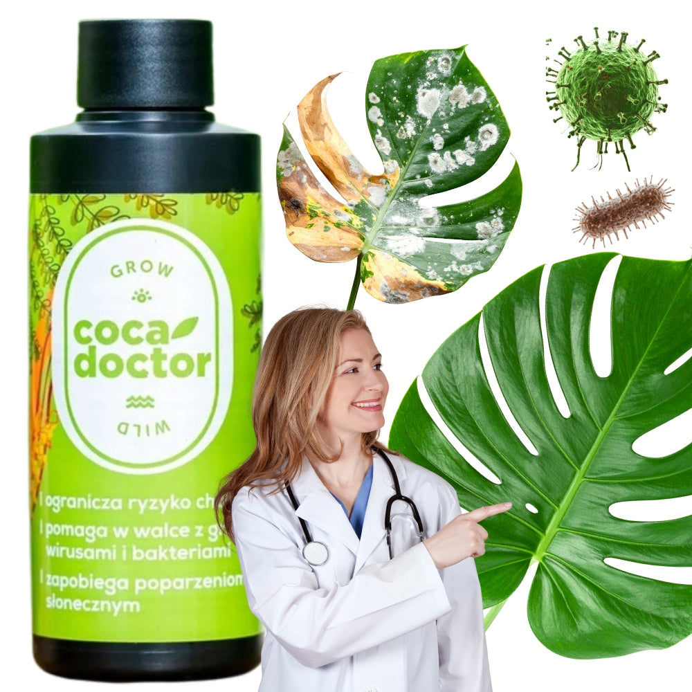 CocaDoctor Plant Preparation Protection Viruses Mushrooms Bacteria Yellow Leaves