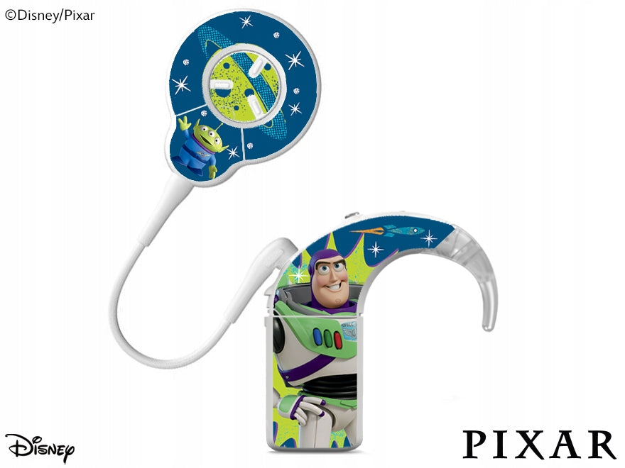 Cochlear NUCLEUS 8-Disney Toy Story-Buzz Speech Processor Skin / Stickers