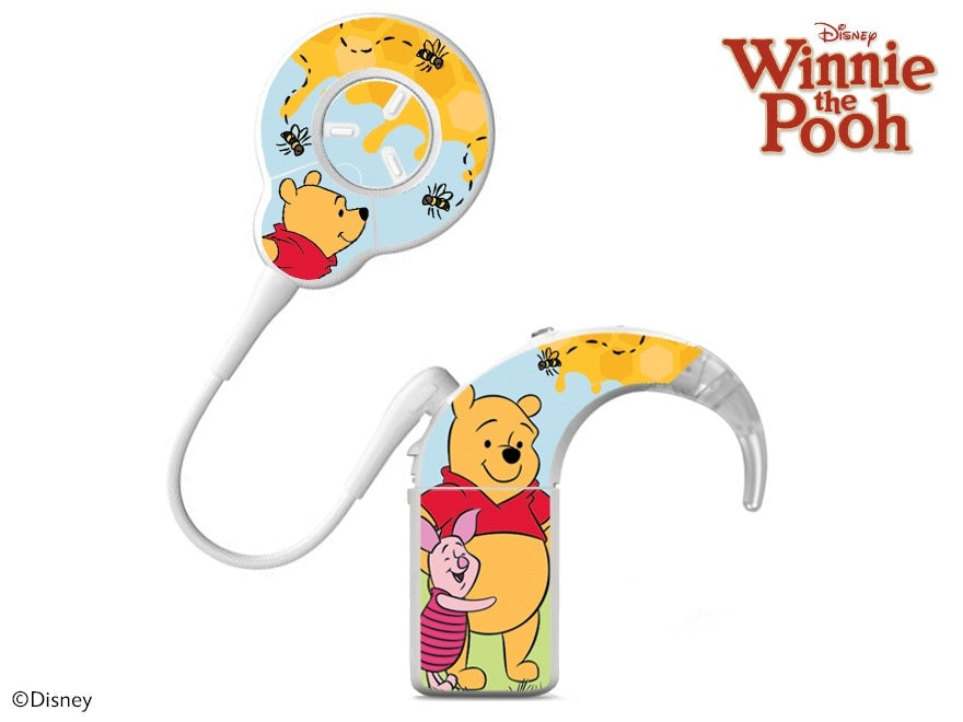 Cochlear NUCLEUS 8 Speech Processor Skin/Stickers - Disney Winnie the Pooh