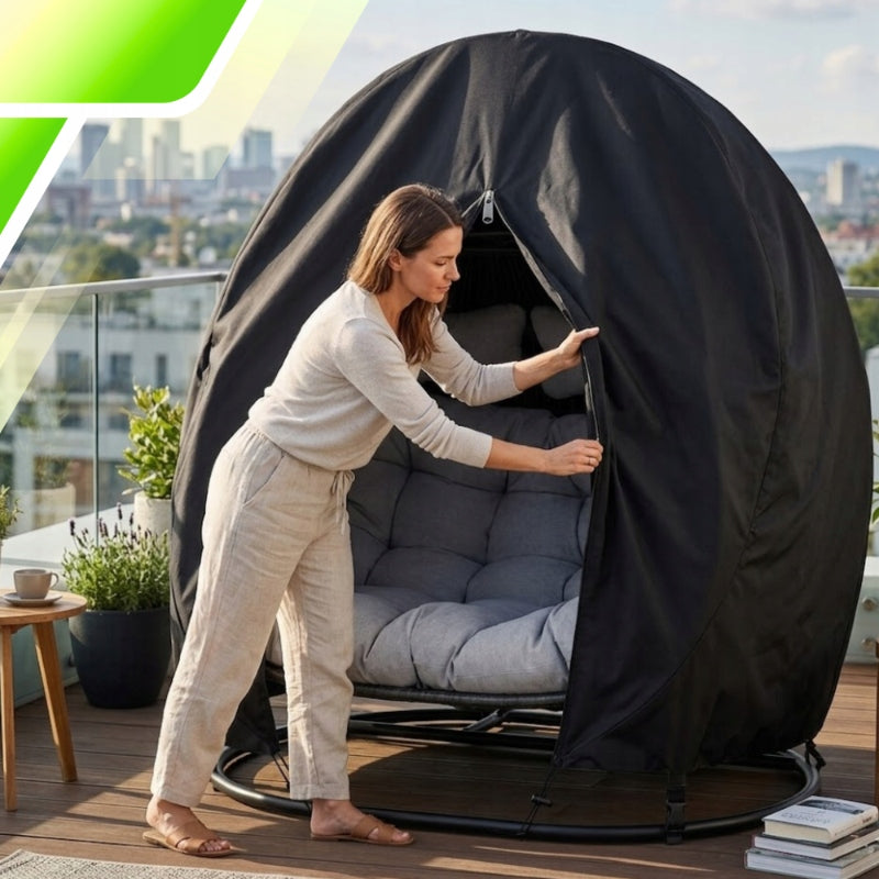 Cocoon Cover Garden Hanging Chair Double 230x220 cm Waterproof Kind for armchair