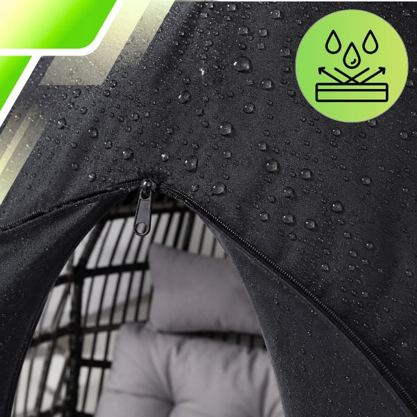 Cocoon Cover Garden Hanging Chair Double 230x220 cm Waterproof Length 220 cm