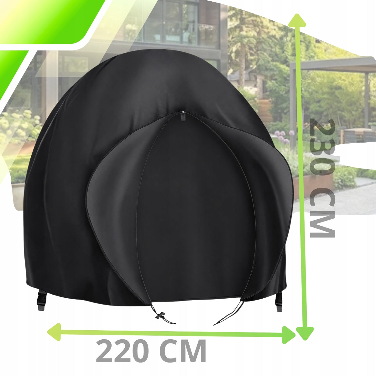 Cocoon Cover Garden Hanging Chair Double 230x220 cm Waterproof Manufacturer no brand