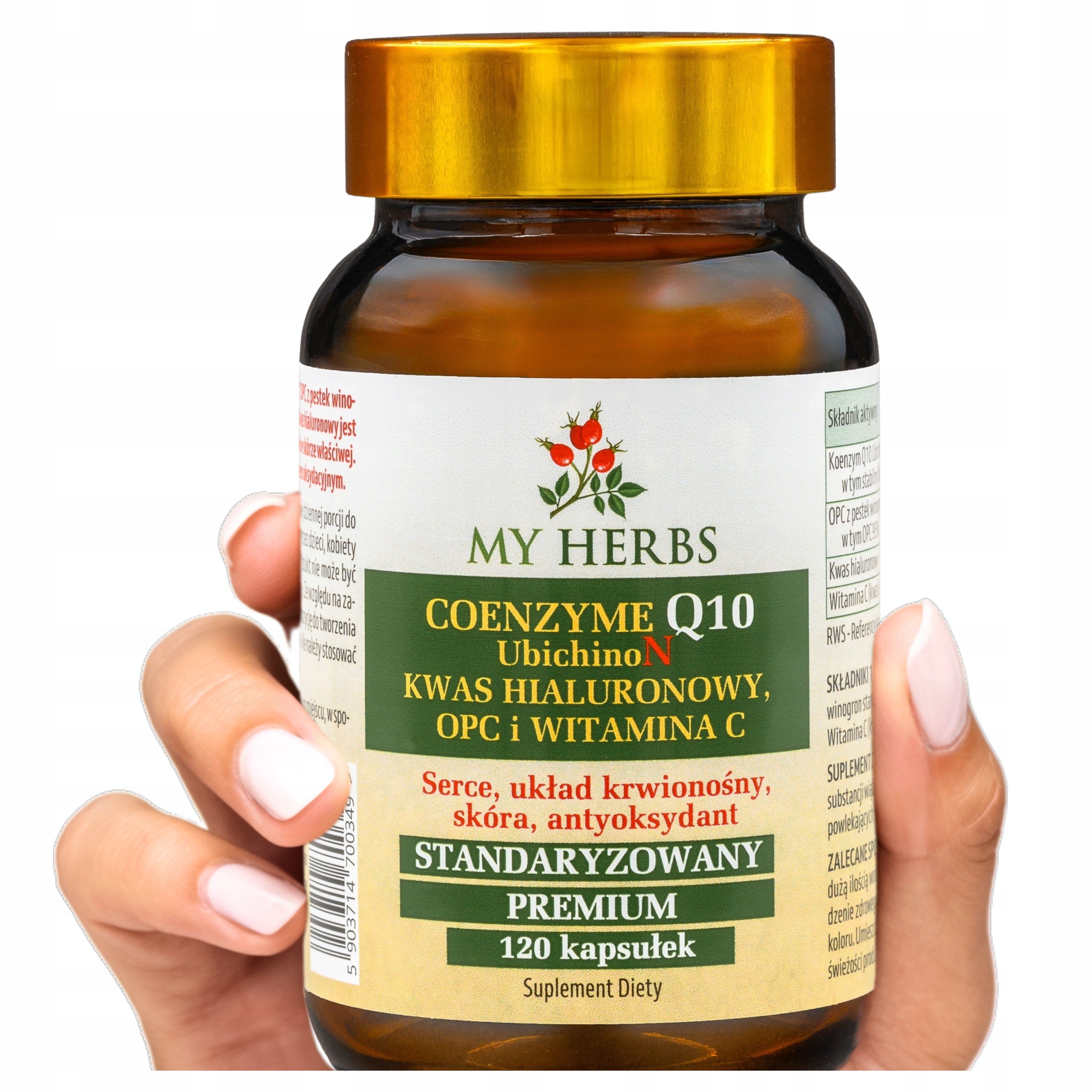 Coenzyme q10 opc hyaluronic acid vitamin c skin vitality power