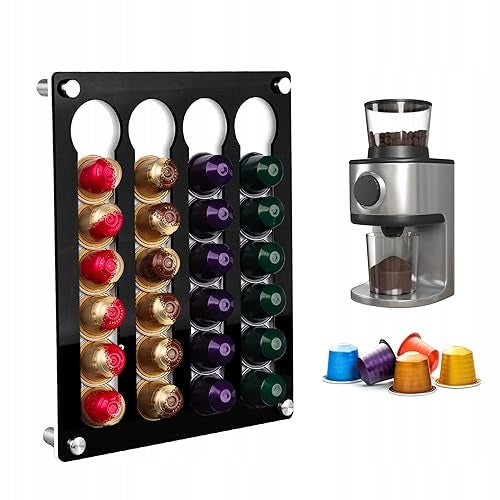 Coffee Capsule Wall Mount 20 x 25 cm Acrylic